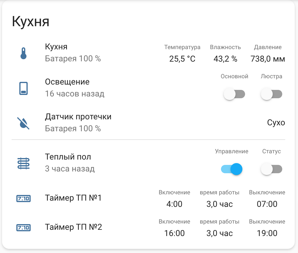 Гибкая настройка таймеров из карточки. | Home Assistant полОумный дом | Дзен