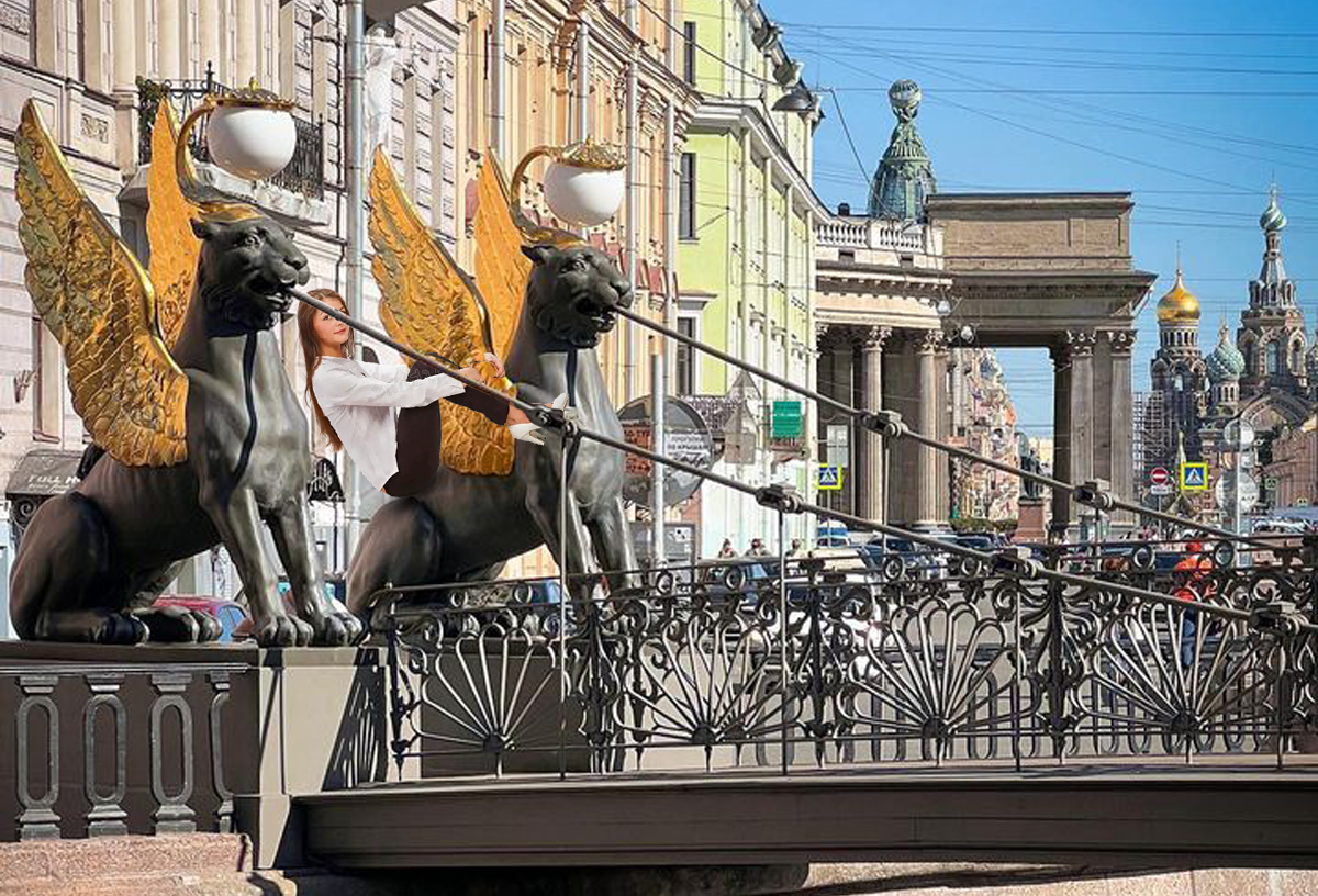 Крылатые львы Банковского моста: потрогать за счастье, чтобы разбогатеть, решить проблемы с финансами и бизнесом