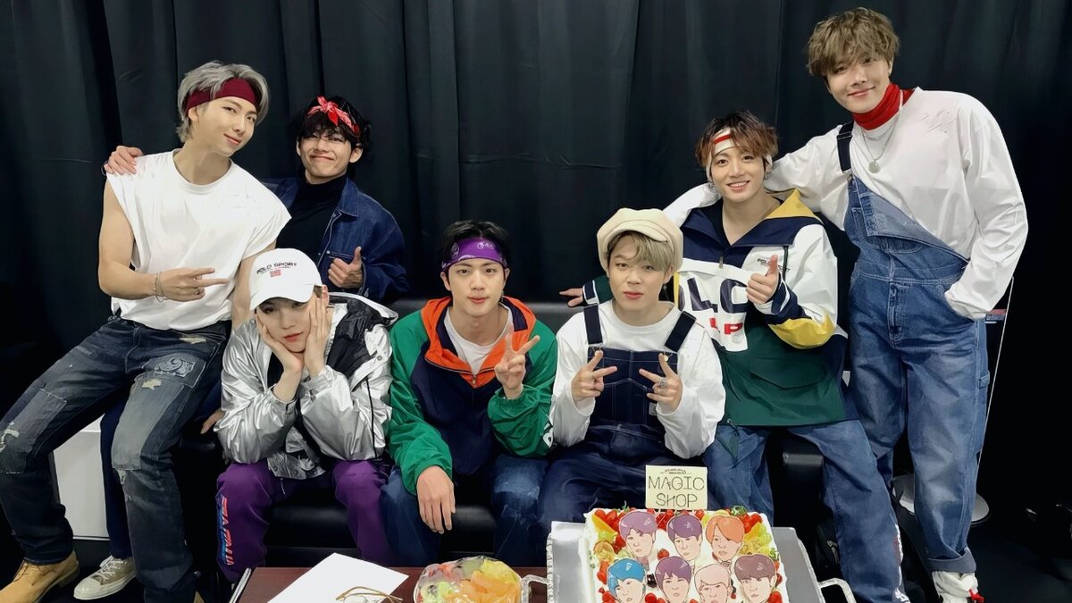 Корейская группа BTS в Финляндии