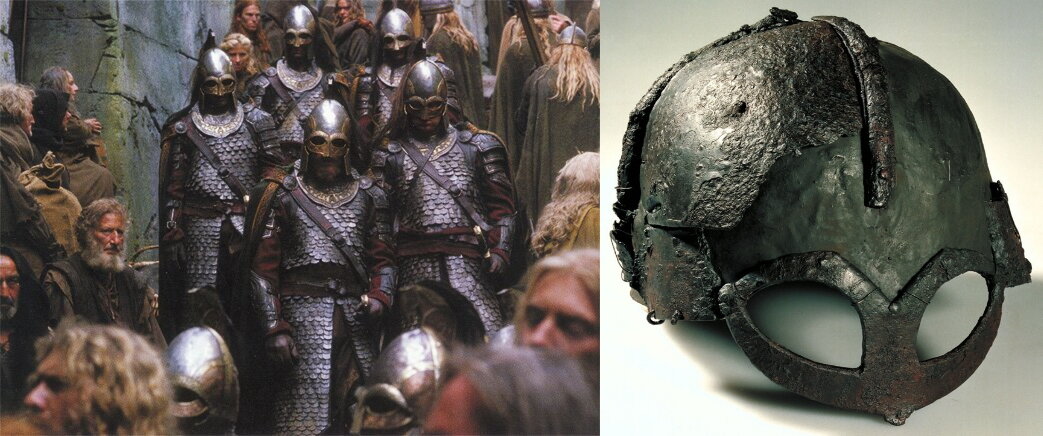 Шлем из Гьёрмундбю справа