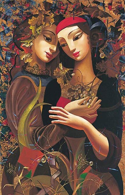 художник Олег Живетин- https://ru.pinterest.com/