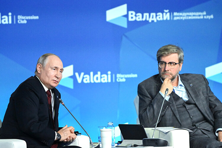    Владимир Путин: «Валдайские дискуссии — это всегда отражение самых важных процессов мировой политики XXI века во всей их полноте и сложности» Фото: kremlin.ru