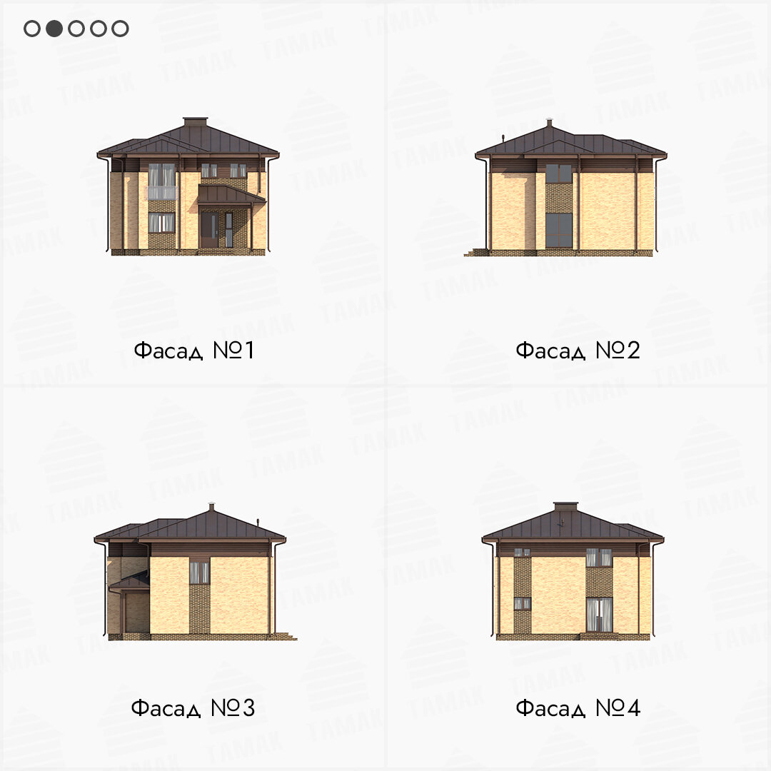 Фасады дома
