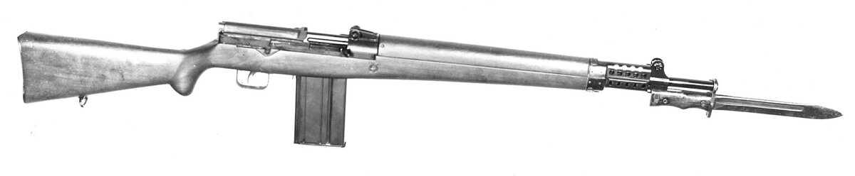 Канадская самозарядная винтовка ЕХ1 обр. 1945 года.