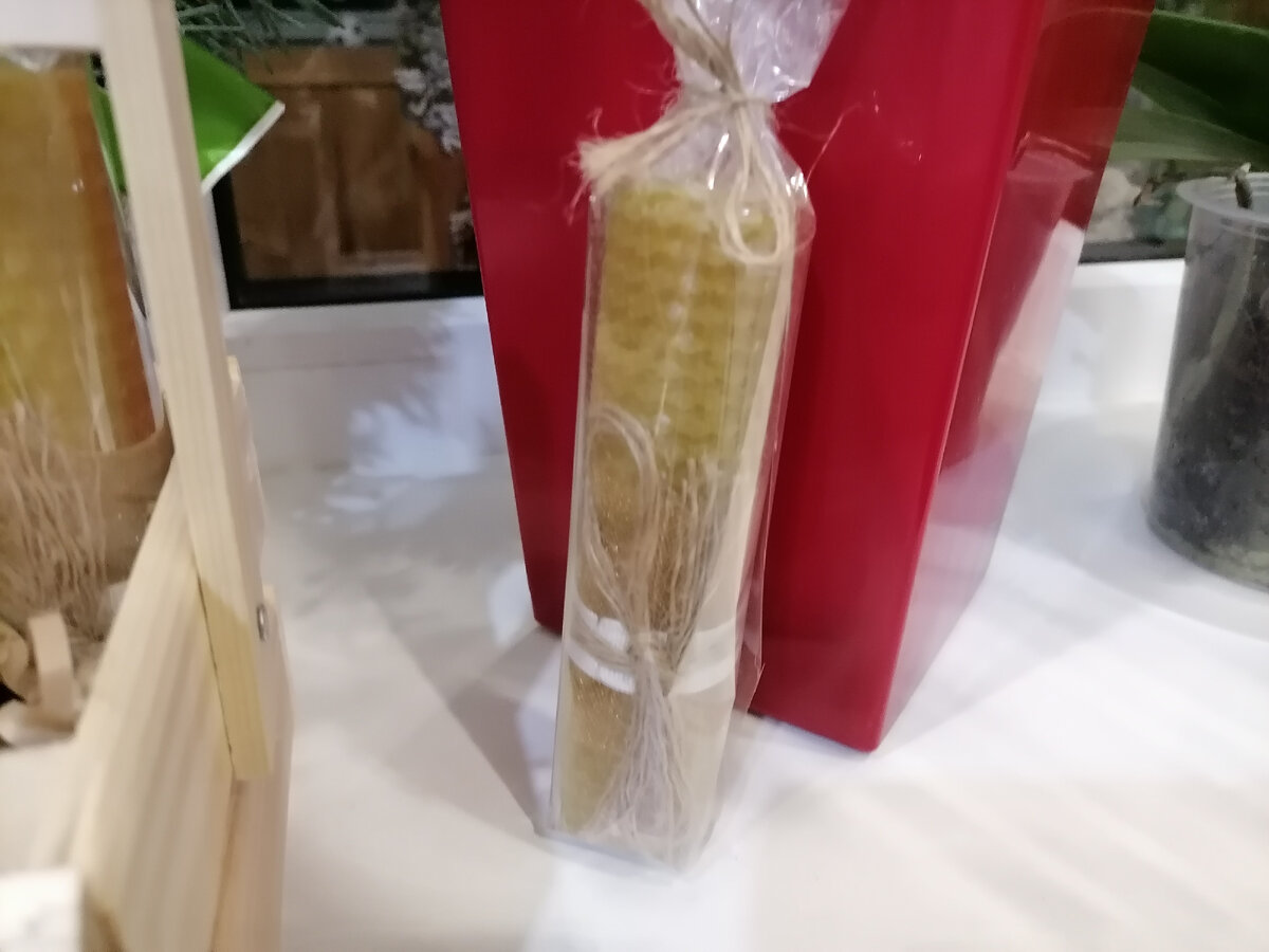 Свечи из вощины ручной работы с ароматом лимона, хороший ароматизатор для квартиры