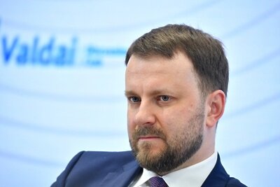    Помощник президента РФ, заместитель председателя наблюдательного совета Российского общества "Знание" Максим Орешкин ©Евгений Биятов РИА Новости