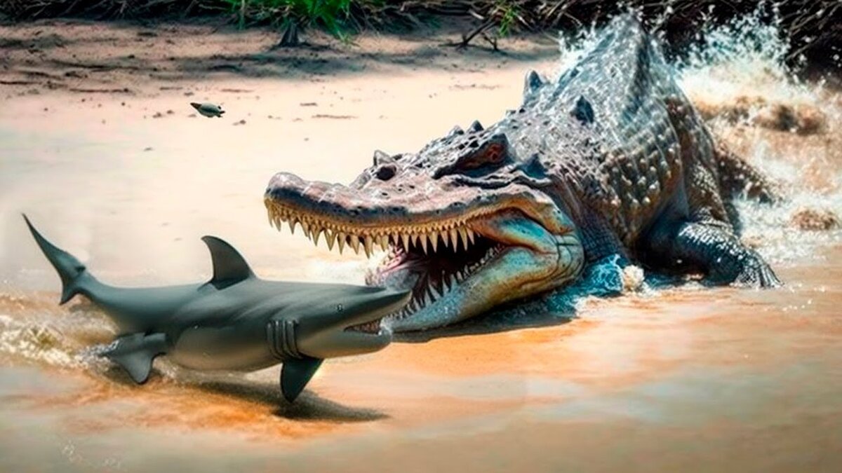 Крокодил самый опасный речной. Гребнистый крокодил в море. Самый большой монстр в мире. Черноморский крокодил. Гребнистый крокодил ламинат.