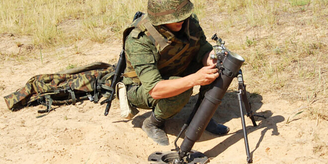 82-мм миномет 2Б25 (ЦНИИ «Буревестник»/Российская Армия) Изображение https://sofmag.com/russian-2b25-silent-mortar/