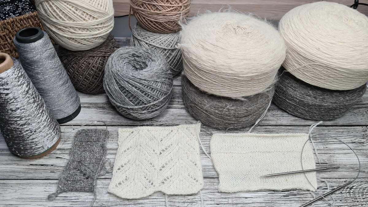 Рассказовская пряжа из магазина Марушка WILDBERRIES