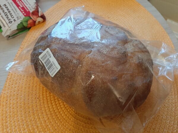 Гречишный хлеб, привезенный через 20 минут