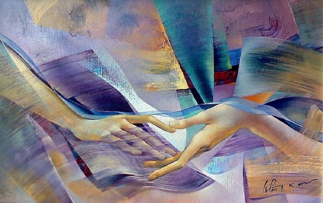 Именно поэтому и возможно великое искусство. Абстракция в живописи. Современные картины.