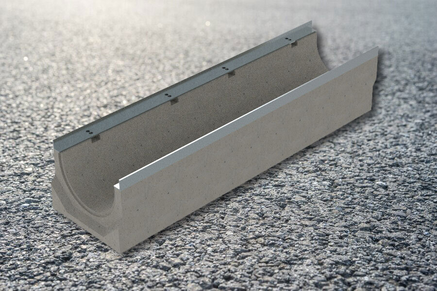 Бетонные водоотводные лотки