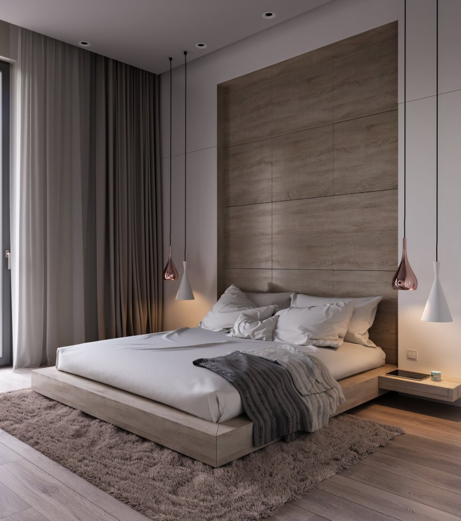 Дизайн современной спальни (242 фото)