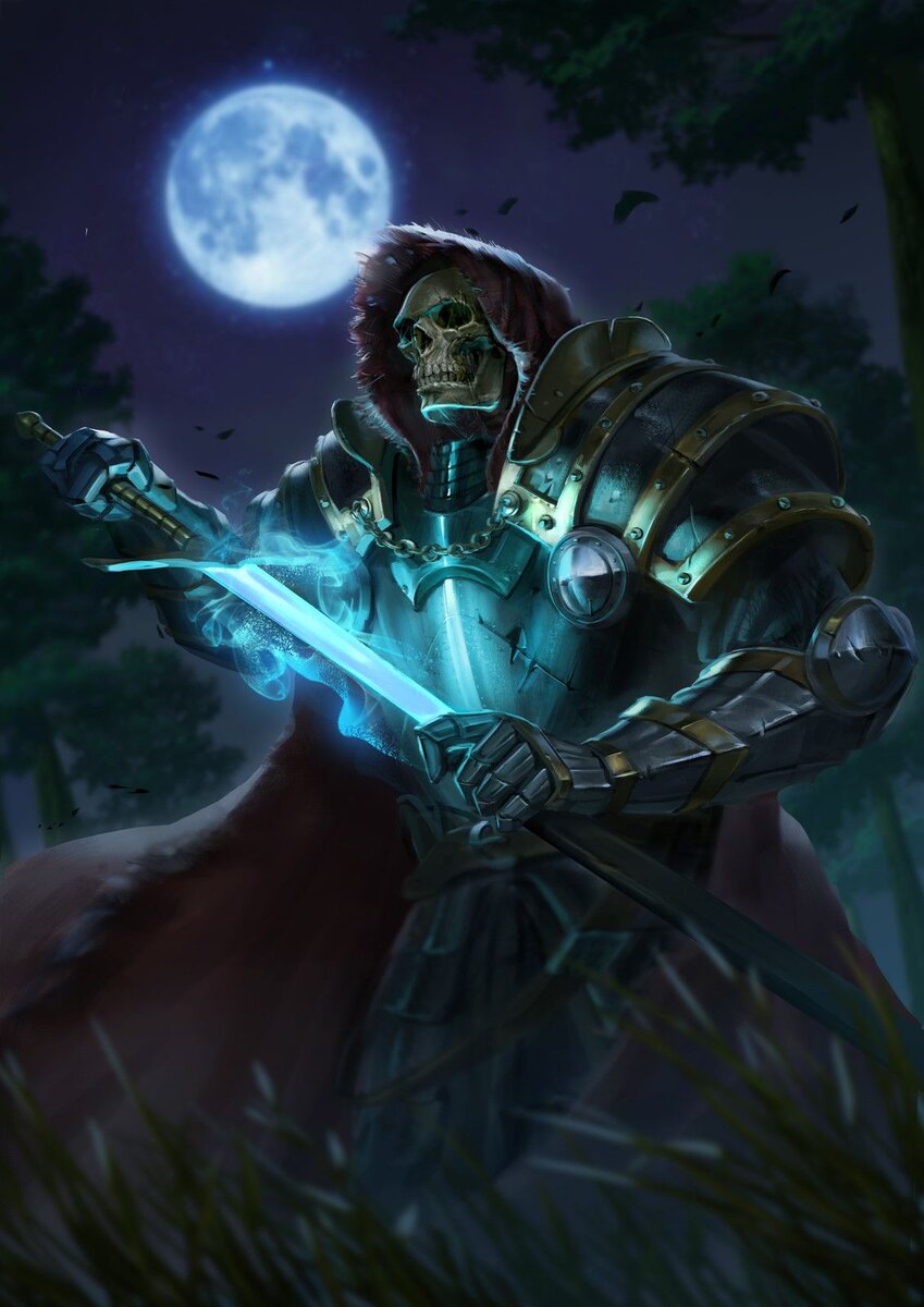 Воин-скелет не смог удержать подземелье