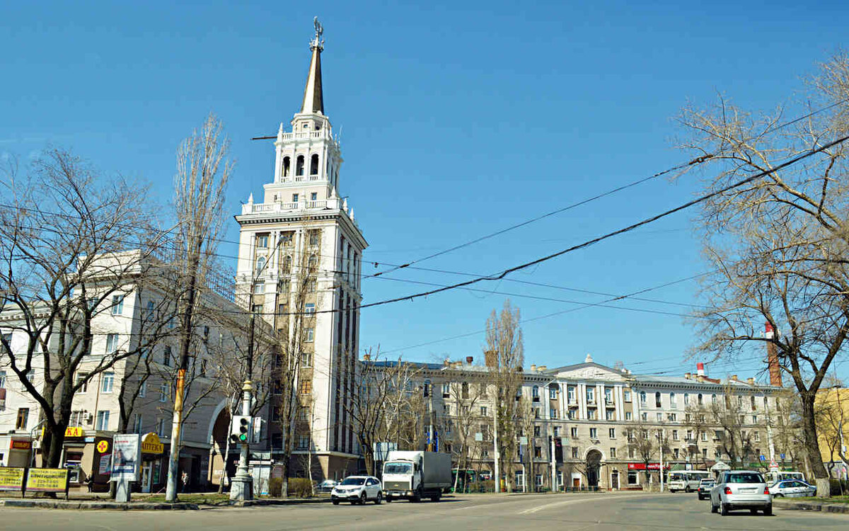 Девицкий выезд воронеж фото Воронежские власти хотят реконструировать "Дом с башней" на Кольцовской за 110 м
