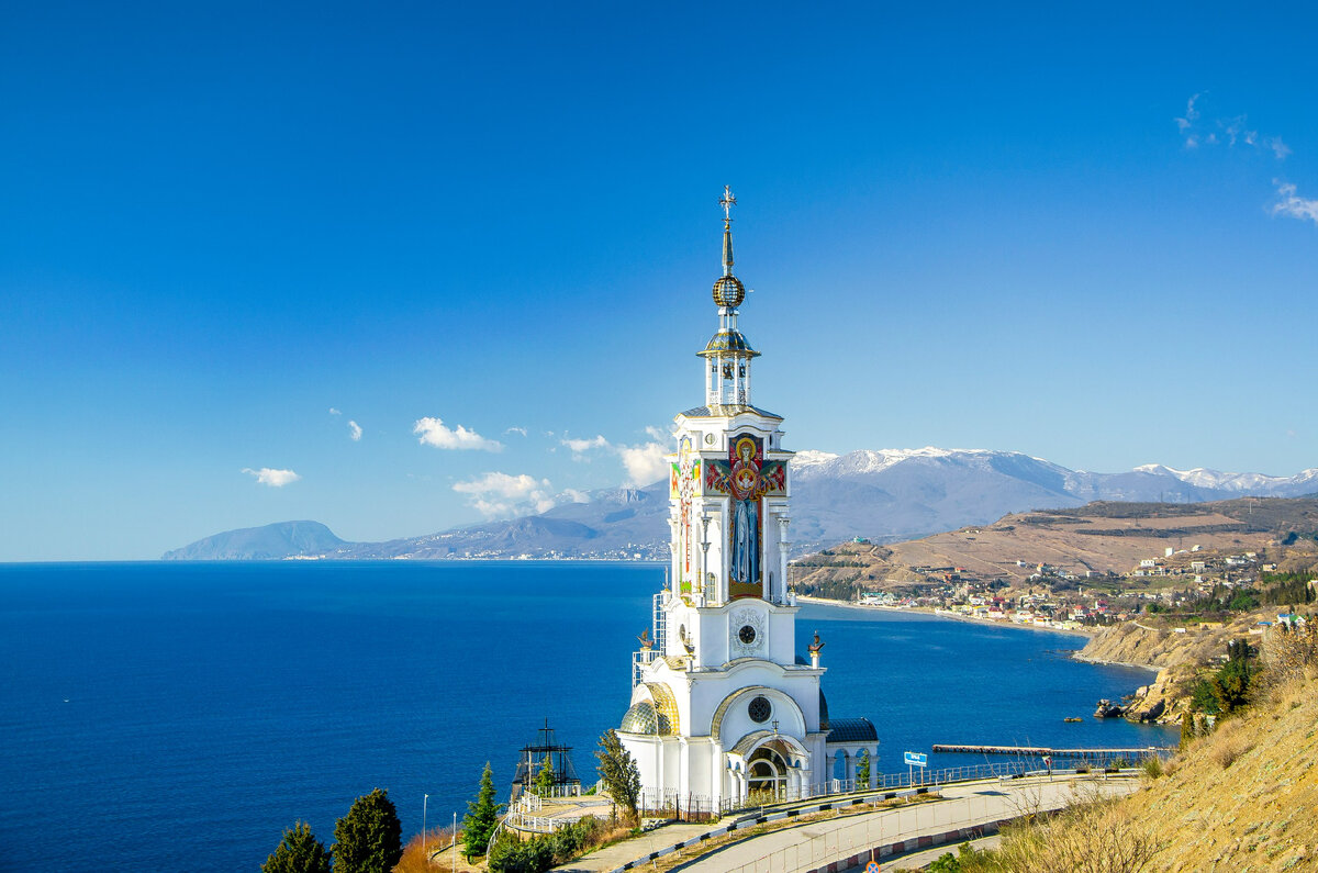 Храм-маяк в Малореченском. Фото: Алексей Горелкин, https://vk.com/al5158