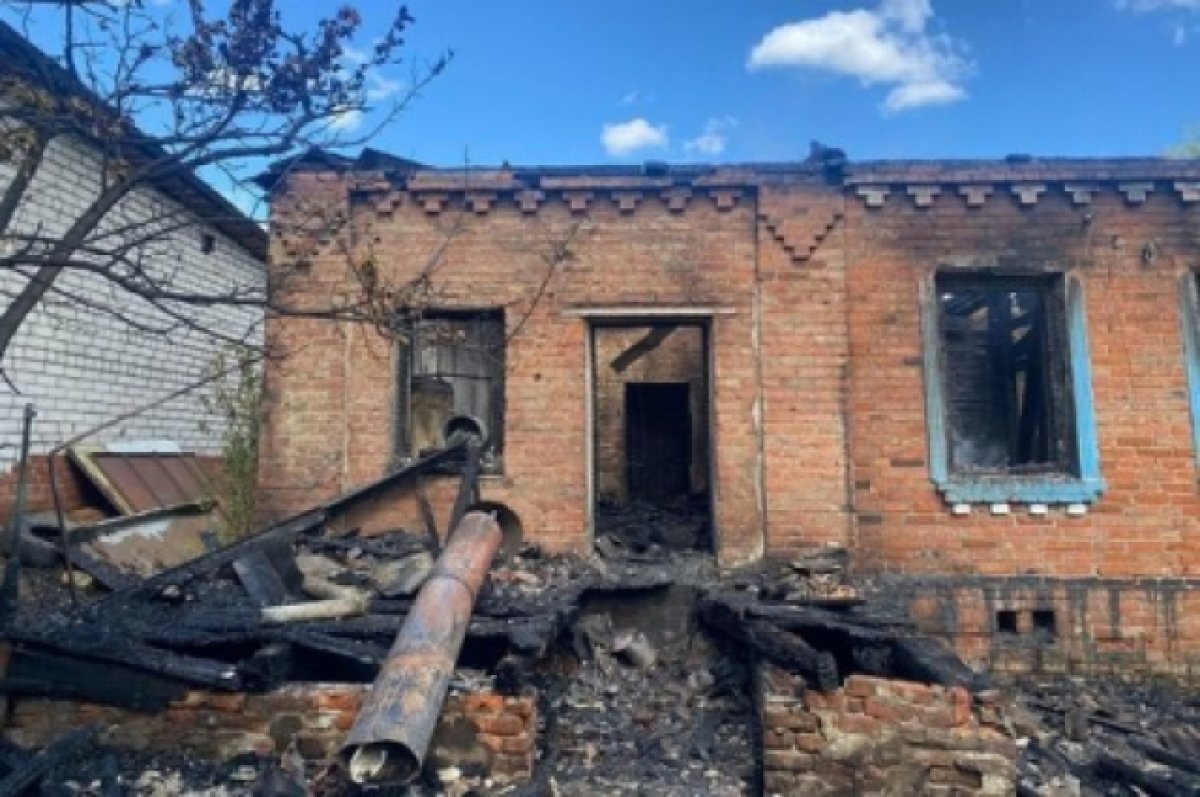    В Рязанской области из-за непотушенного окурка произошел смертельный пожар