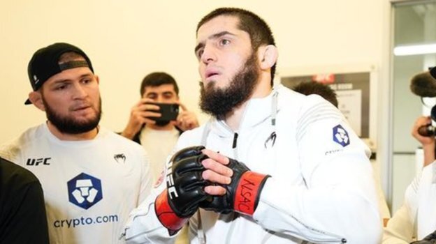    Хабиб Нурмагомедов и Ислам Махачев. Соцсети