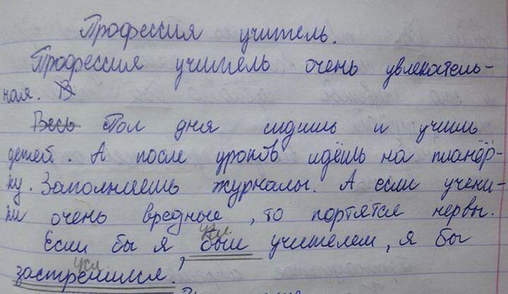 Эссе учителя начальных классов. Гордое звание - учитель