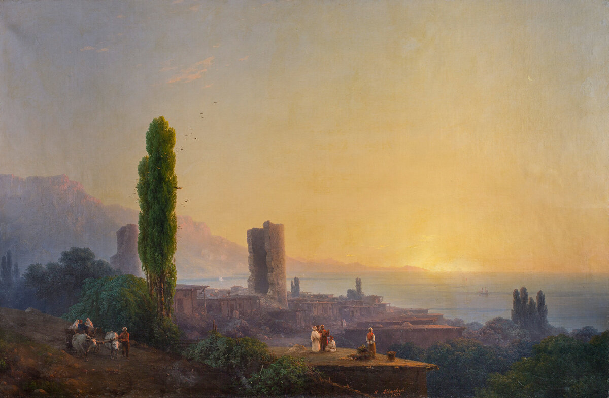 Айвазовский И.К. Крым. 1851 год. Из коллекции Нижегородского государственного художественного музея.