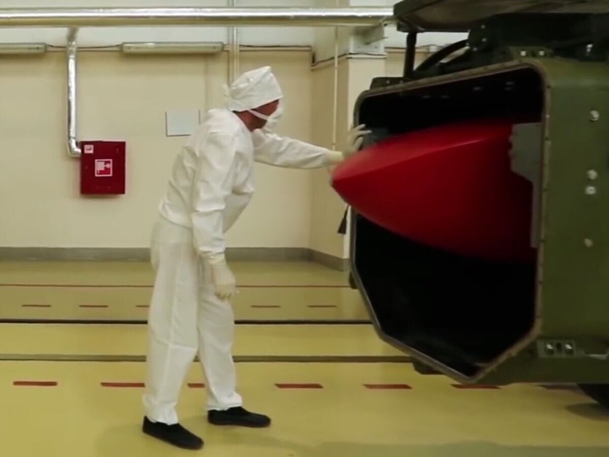    Крылатая ракета с ядерным двигателем "Буревестник"© РИА Новости / Министерство обороны РФ