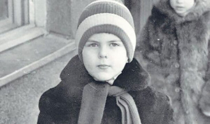 Дмитрий Борисов в детстве.