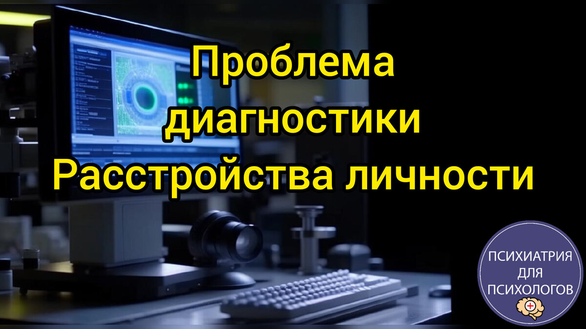 Диагностика расстройства личности. 