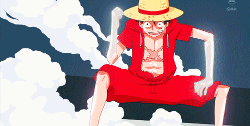 GIF моменты из аниме One Piece