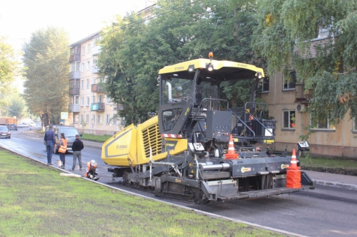    В Красноярске отремонтировали 71 участок дорог