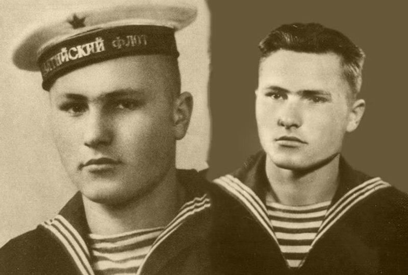 Василий Шукшин, срочная служба на флоте, 1951 г.