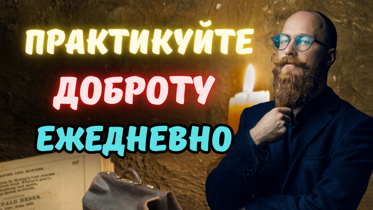 Практикуйте доброту ежедневно 