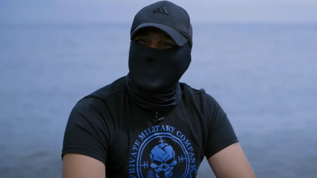 Штурмовик ЧВК «Вагнер» дал интревью. Фото: кадр из видео