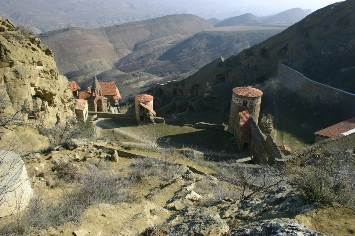 Монастырский комплекс Давид Гареджа ( фото из личного архива).