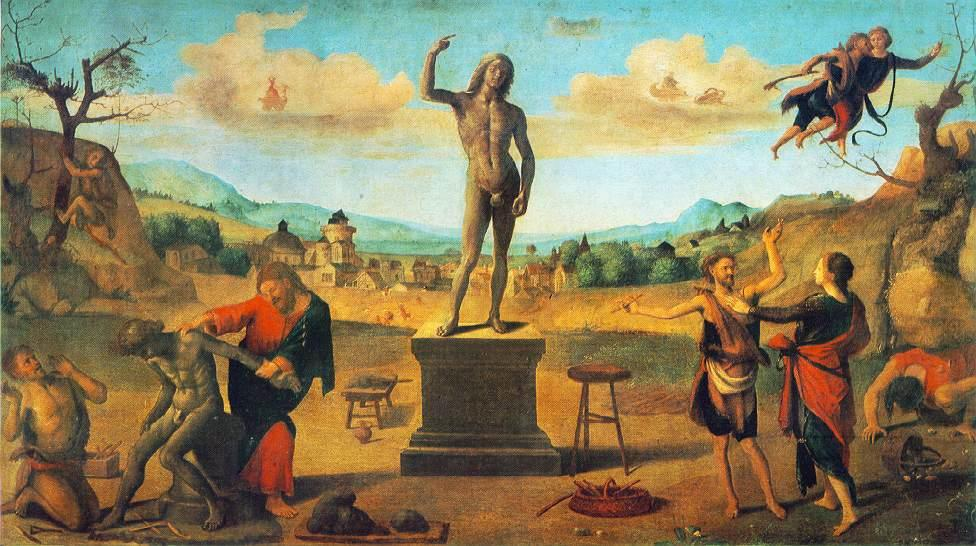 Пьеро ди Козимо. Миф о Прометее, 1515