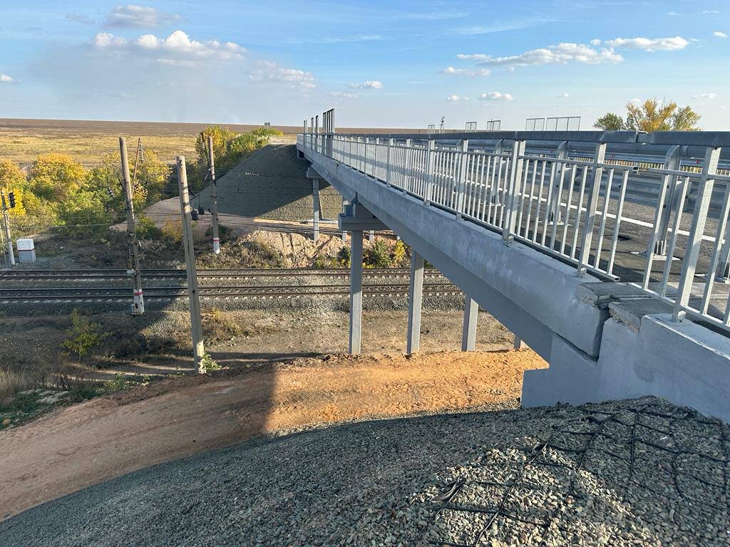  📷    В Оренбуржье в этом году отремонтирован уже шестой мост Марина Шарт