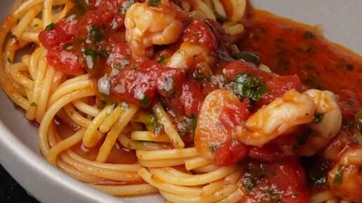 паста с морепродуктами токио сити