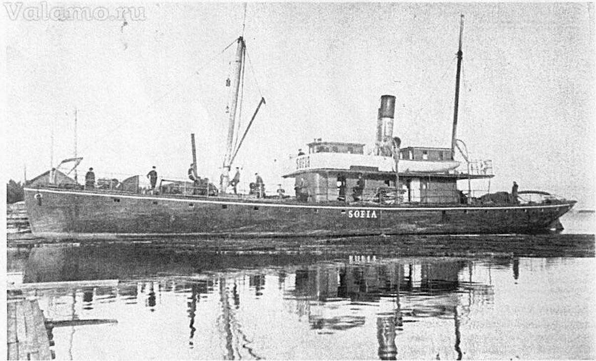    Кто и зачем потопил пароходы ВалаамаПароход «Walamon Luostari». Фото: valaam.ru