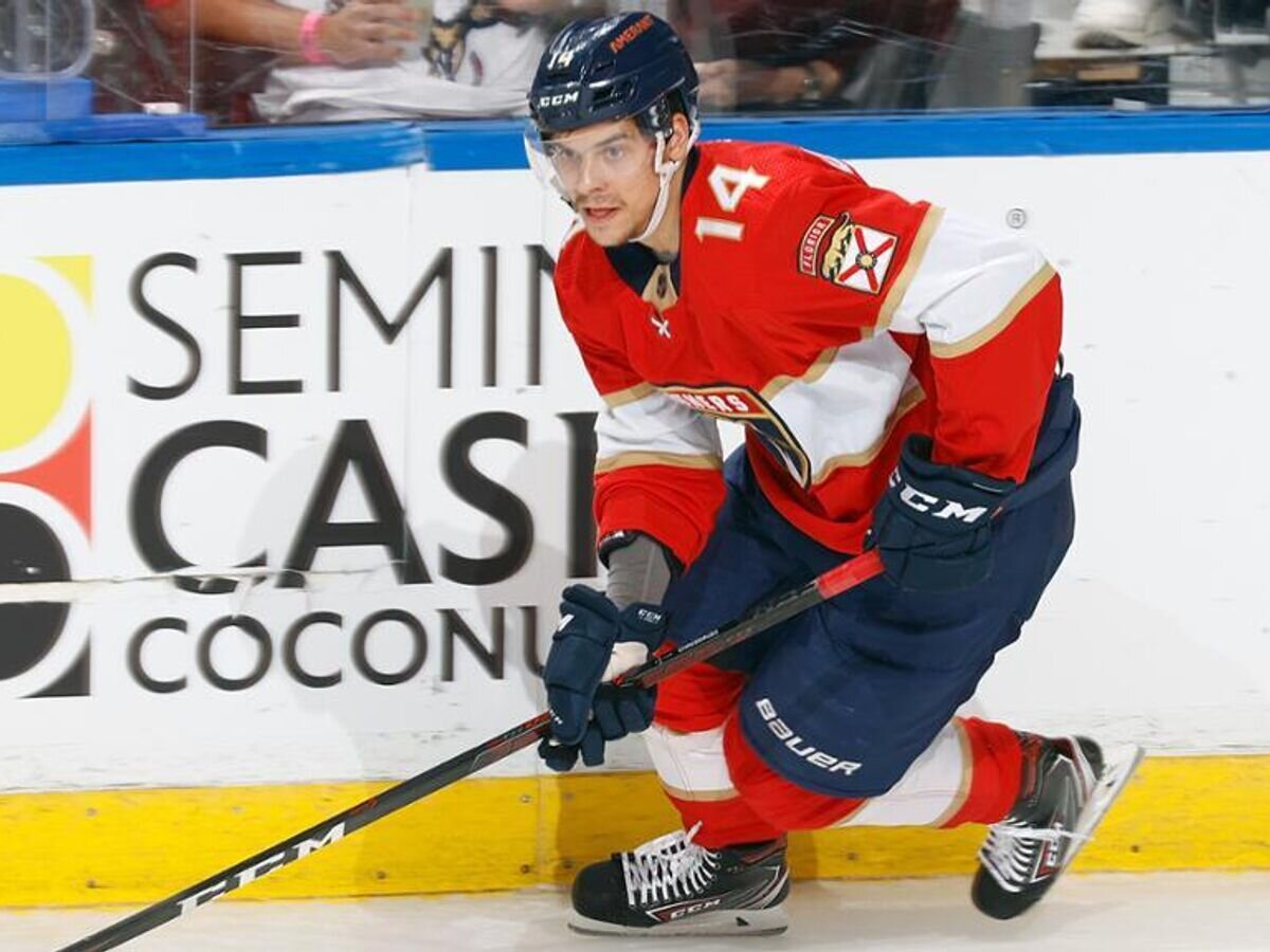    Форвард "Флориды Пантерз" Григорий Денисенко© Фото : Пресс-служба НХЛ