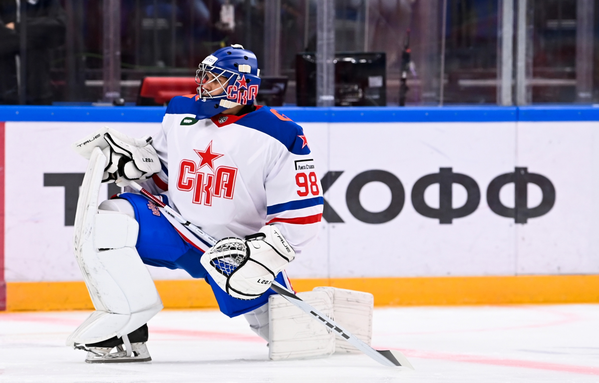 Никита Серебряков обеспечил СКА победу над ЦСКА. Фото: ХК СКА