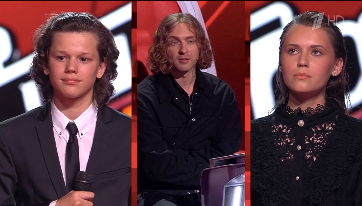 Скрин сделан автором из ролика шоу Голос уже не дети 