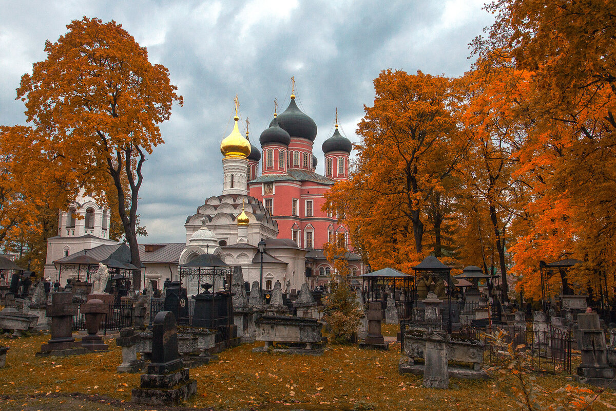 Донской монастырь в Москве. Изображение из открытых источников.