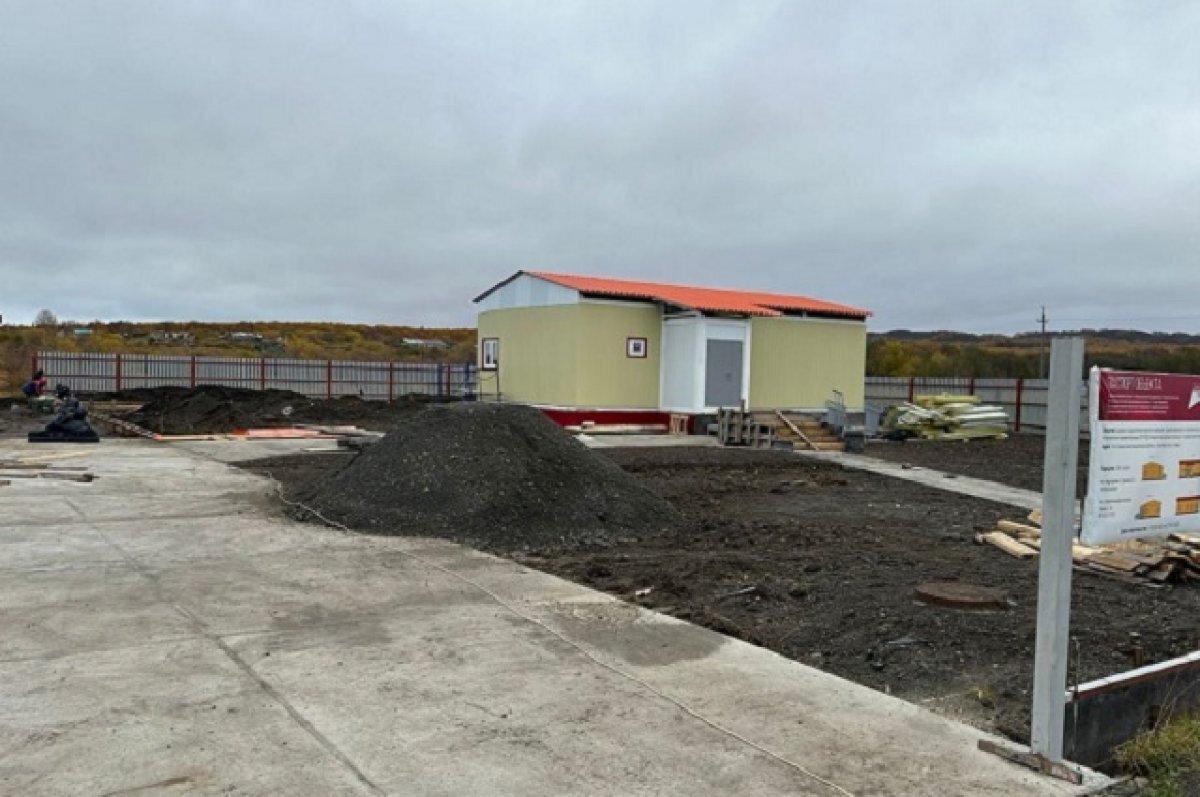    На Камчатке переносят сроки сдачи здравпункта из-за заводского брака