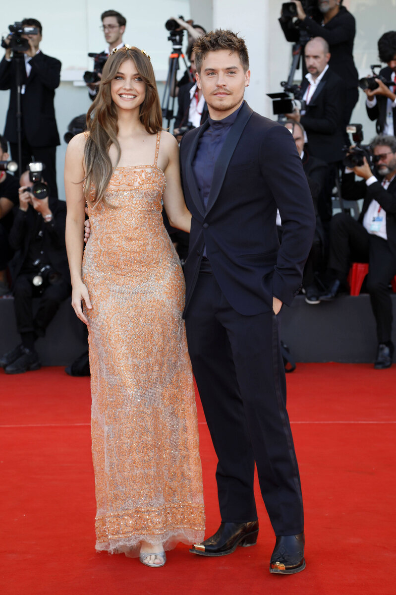    Барбара Палвин и Дилан Спроус в 2023 году@realbarbarapalvin