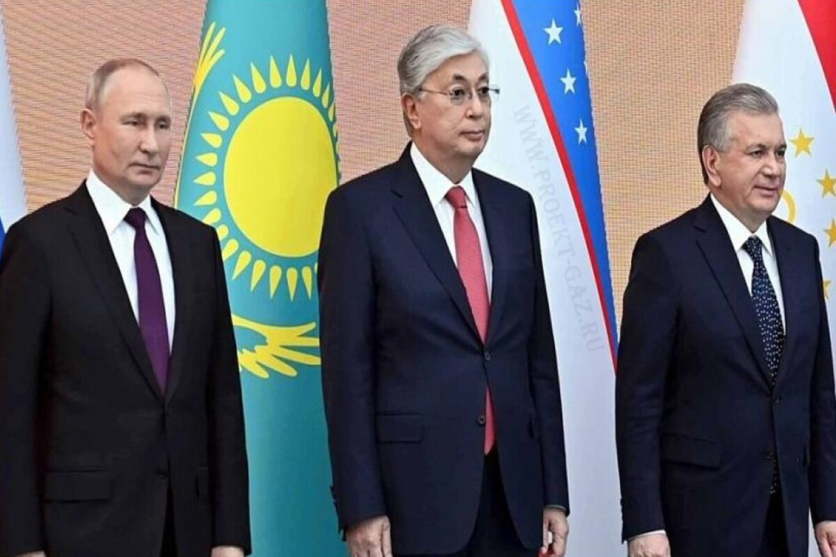 Путин, Токаев и Мирзиеев