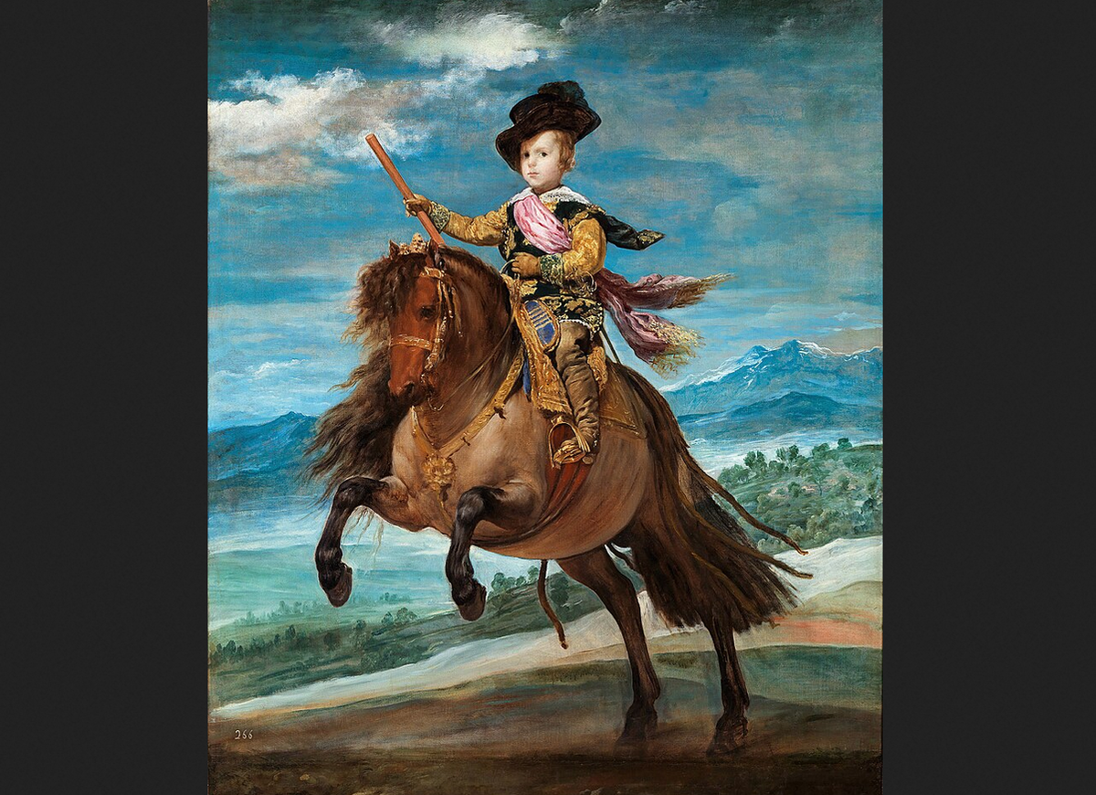 Диего Веласкес. «Конный портрет принца Бальтазара Карлоса», 1635.