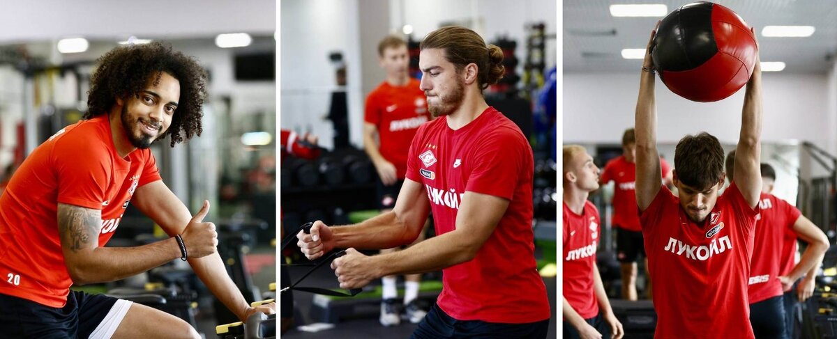 Фото из официального Телеграмм-канала московского "Спартака".