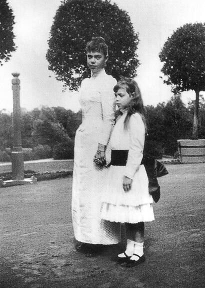 С сестрой Ксенией