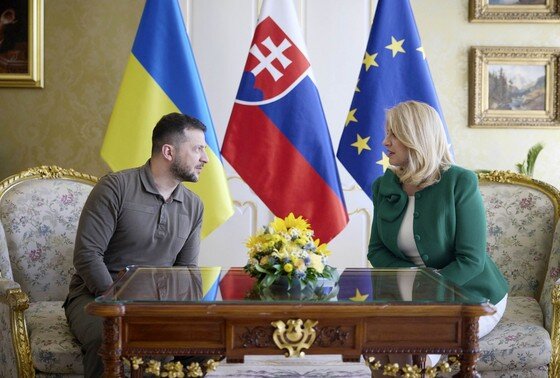    Владимир Зеленский, Зузана Чапутова