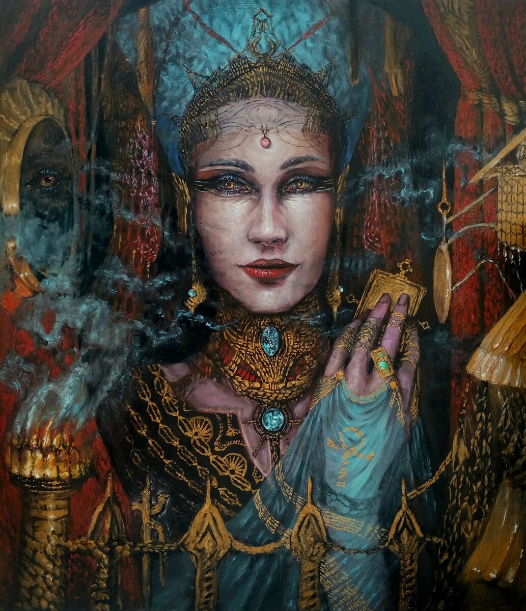 Нефертити / © Kristian Tsvetanov / kristian_augustus.artstation.com
