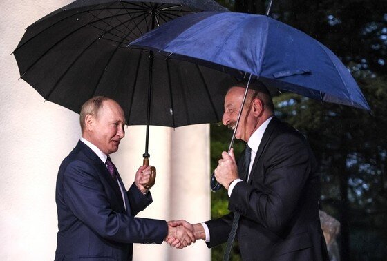    Владимир Путин, Ильхам Алиев